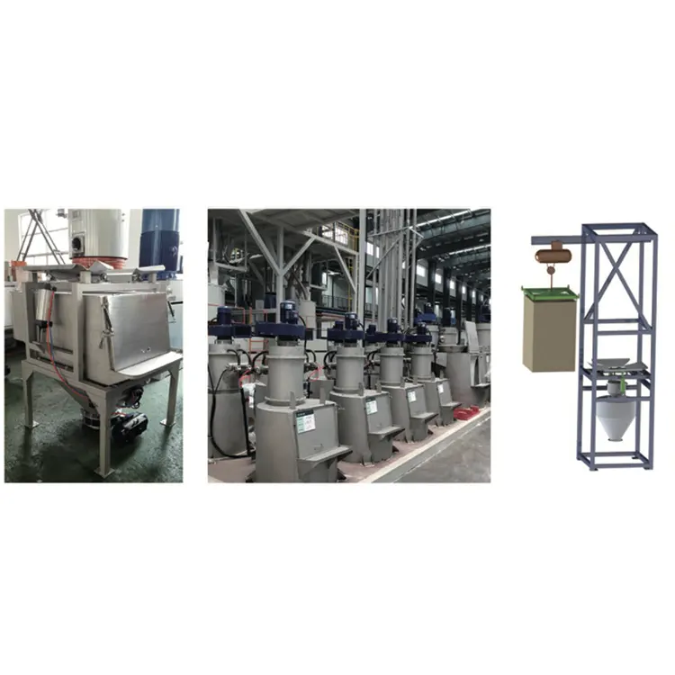 Pormentes zsáklerakó állomás