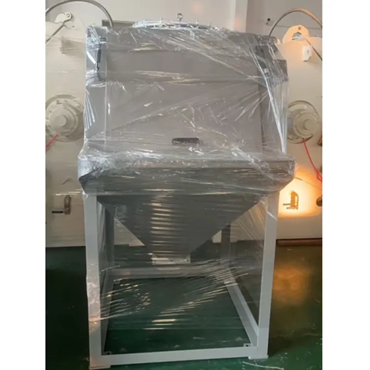 Por segédanyag lerakó állomás